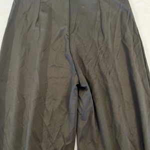 Women Black High Waist Gold Show Buttons Pants main image 0